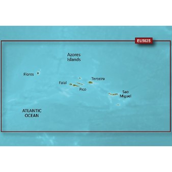 BlueChart® g3 Vision - Azores Islands Charts - VEU502S