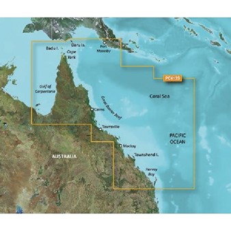 BlueChart® g3 - Cartes Australie, de Mornington Island à Hervey Bay Coastal - HXPC413S