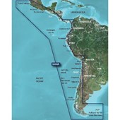 BlueChart® g3 - Amérique du Sud, cartes de la côte ouest - HXSA002R