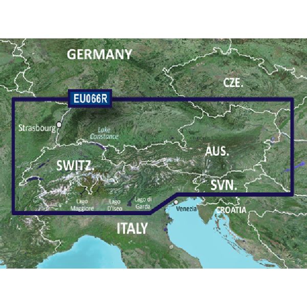 BlueChart® g3 - Alpine Lakes Charts - HXEU066R