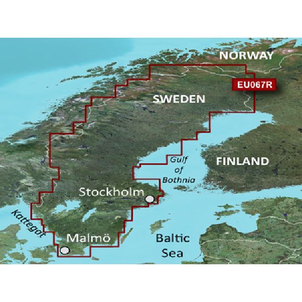 BlueChart® g3 - Sweden - HXEU067R
