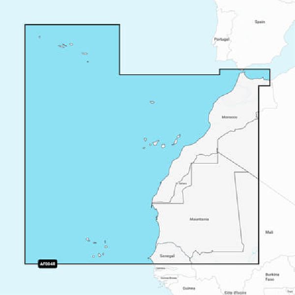 Garmin Navionics Vision+™ - Africa, Northwest - NVAF004R