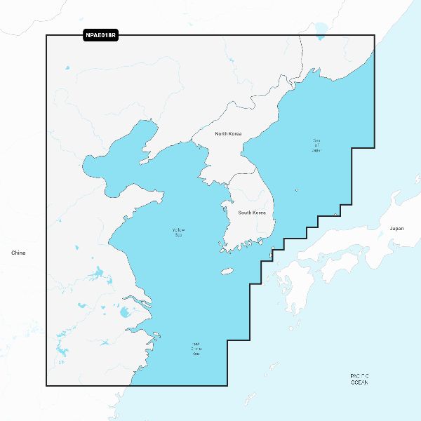 Navionics Platinum+™ - Yellow Sea - NPAE018R