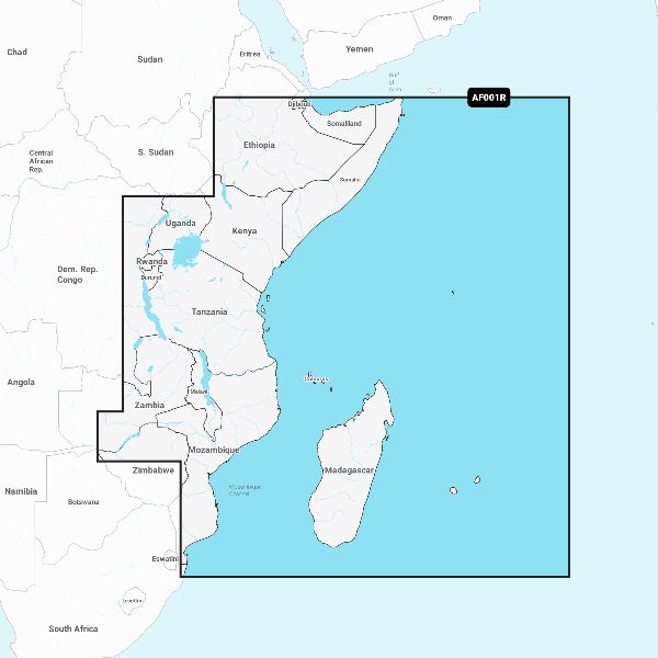 Navionics+™ - Africa, Eastern - NAAF001R