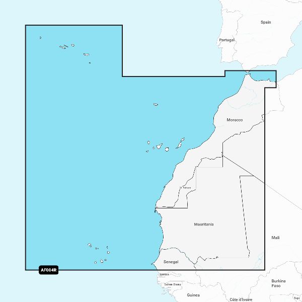 Navionics Platinum+™ - Afrique, Nord-Ouest - NPAF004R