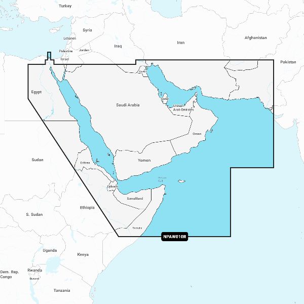 Navionics Platinum+™ - The Gulf & Red Sea - NPAW010R