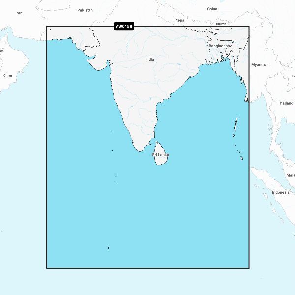 Navionics Platinum+™ - Indian Subcontinent - NPAW015R