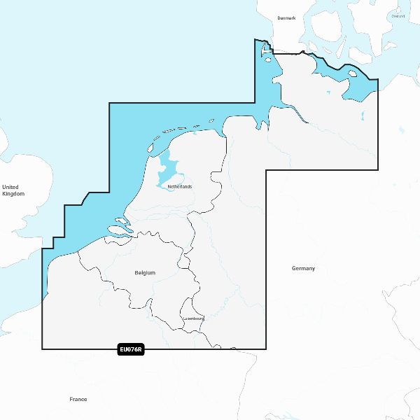 Navionics Platinum+™ - Benelux et Allemagne, Ouest - NPEU076R
