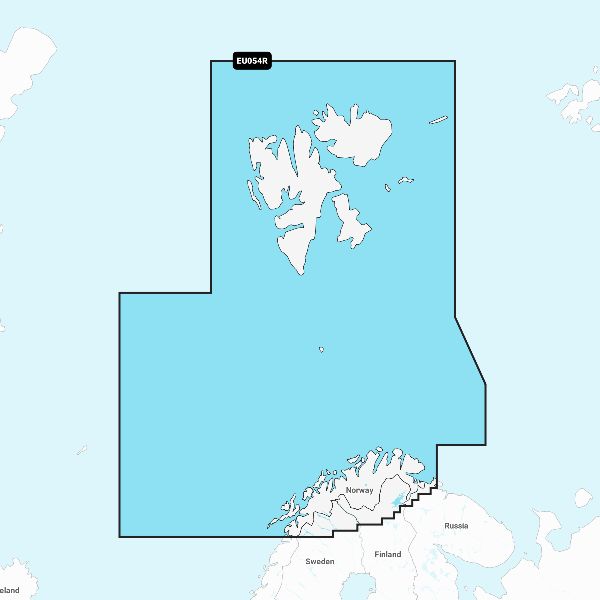 Navionics+™ - Norway, Vestfjd to Svalbard and Varanger - NAEU054R