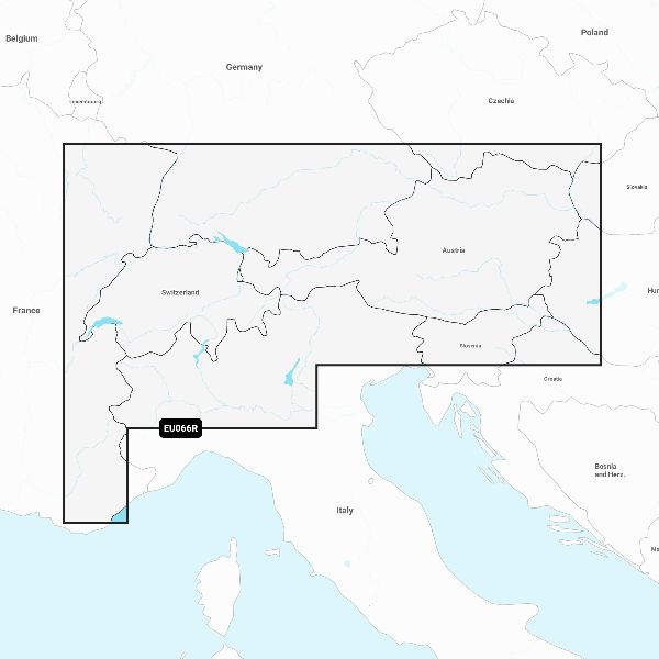 Navionics+™ - Alpine Lakes - NAEU066R