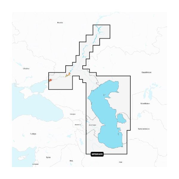 Navionics Platinum+™ - Caspian Sea & Lower Volga River - NPEU069R