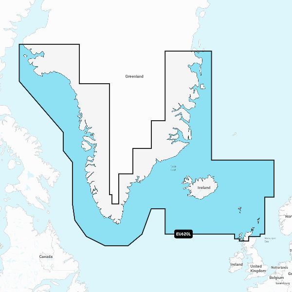 Navionics+™ - Greenland & Iceland - NAEU620L