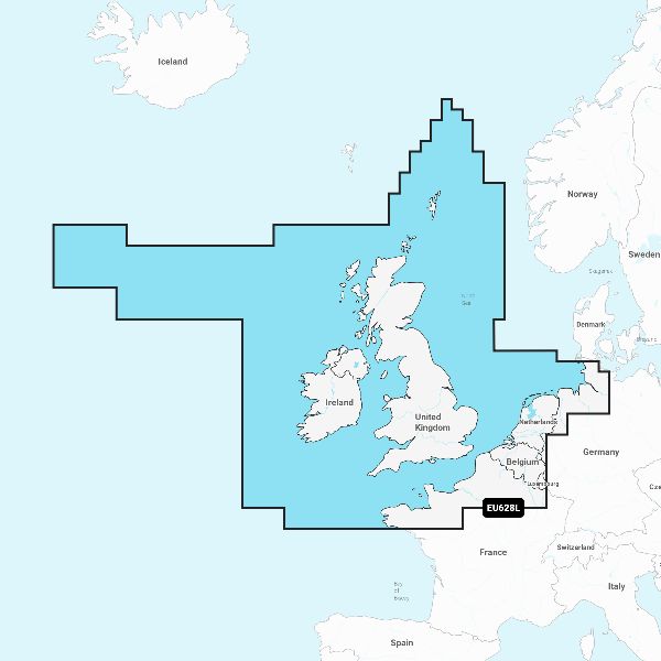 Navionics+™ - U.K., Ireland & Holland - NAEU628L