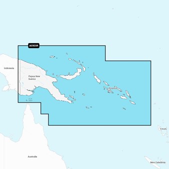 Navionics+™ - Papouasie Nouvelle-Guinée et Îles Salomon - NAAE025R