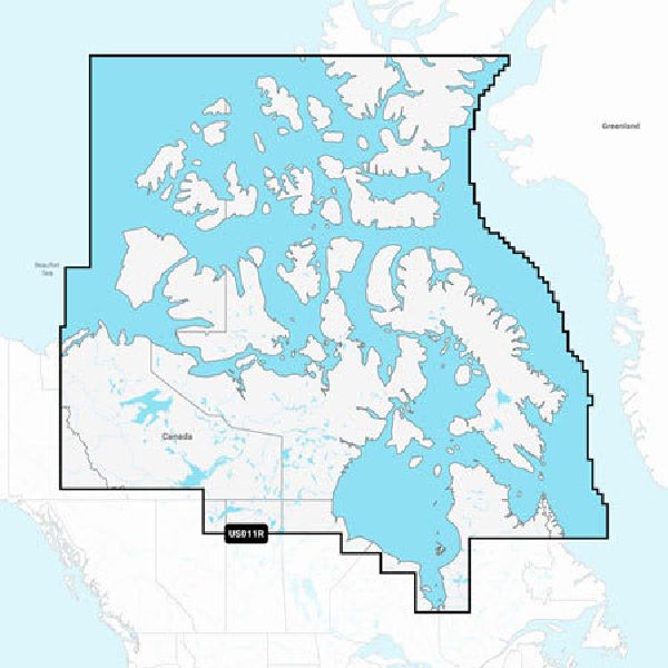 Canada Nord, Navionics®+ microSD™/SD™ card: NAUS011R