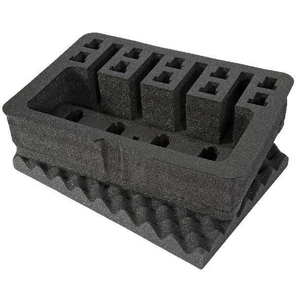 Mallette Nanuk 925 Mousse Pré-Coupé pour le 4 Pistolets