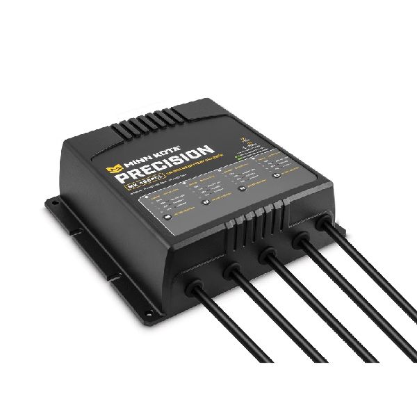 On-Board Digital Precision Charger - 4 Bank, 15 Amps per Bank - LiFePO4