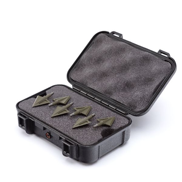 Mallette Nanuk 225 Noir avec Mousse Pré-Coupé pour Pointes de Flèche