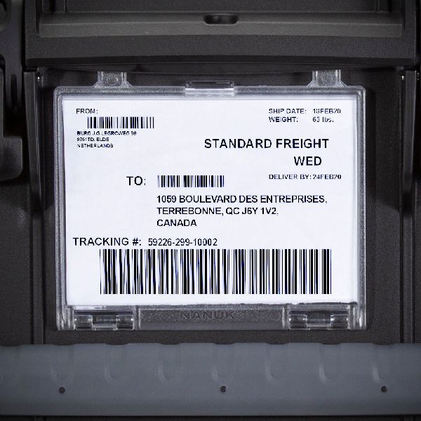 Fenêtre d'identification pour Nanuk valise 975/988