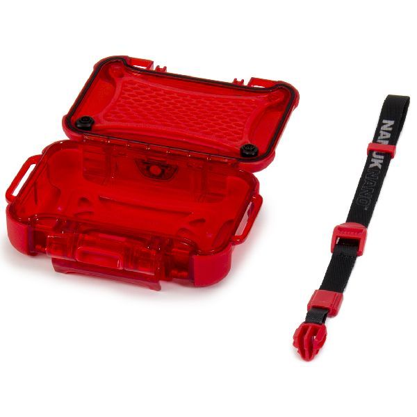 Mallette Nanuk Nano 310 Rouge Transparent