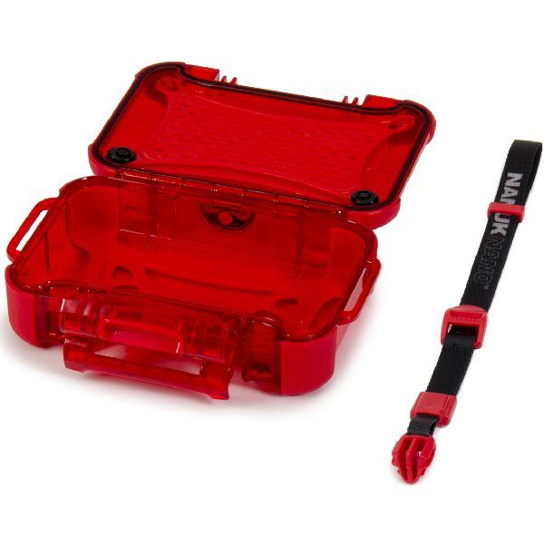 Mallette Nanuk Nano 320 Rouge Transparent