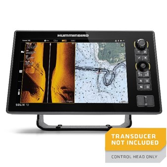 $500 Online Rebate Sonar Chartplotter Solix 10 Chirp Mega SI+GPS G3 Without Transducer English Only