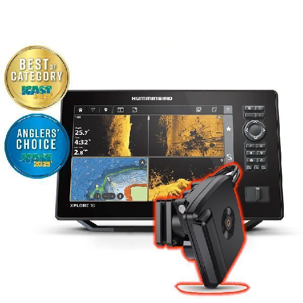 XPLORE 10 With MEGA Side Imaging & Mega Live 2 Transducer Kit