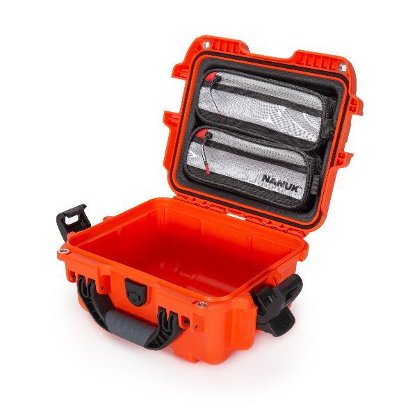 Mallette Nanuk 905 Orange avec Organisateur de Couvercle