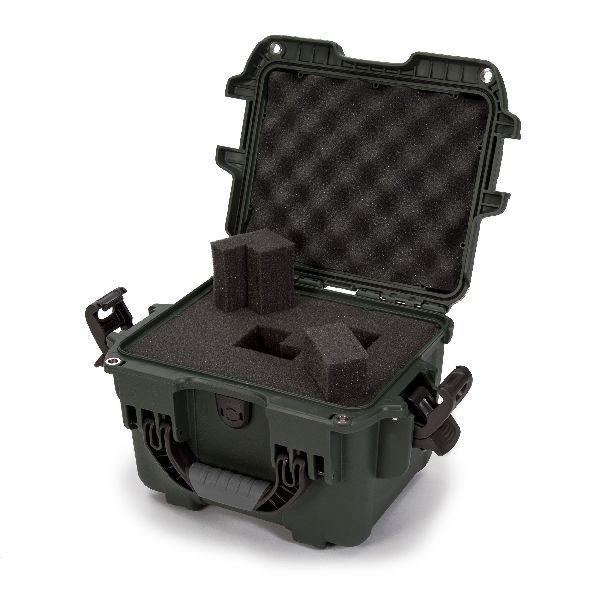 Case Nanuk 908 Olive with Cubed Foam