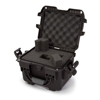Case Nanuk 908 Black with TSA PowerClaw Latch & Cubed Foam