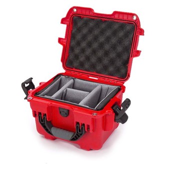 Case Nanuk 908 Red with Dividing Pad