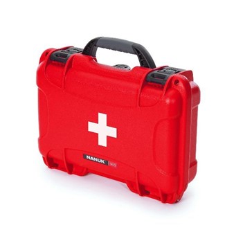 Case Nanuk 909 Red First Aid