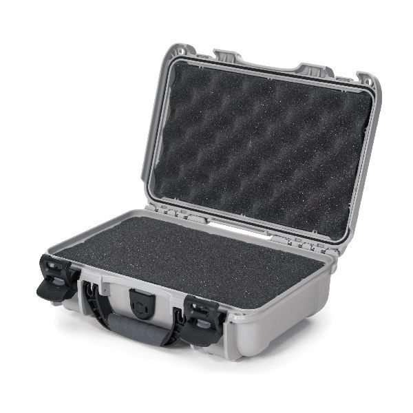Case Nanuk 909 Silver with Cubed Foam