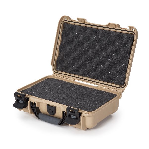 Case Nanuk 909 Tan with Cubed Foam