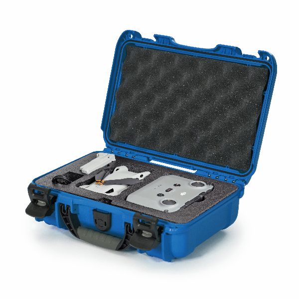 Mallette Nanuk 909 Bleu avec Mousse Pré-Coupé pour DJI Mini 3 Pro