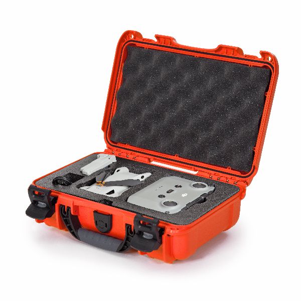 Mallette Nanuk 909 Orange avec Mousse Pré-Coupé pour DJI Mini 3 Pro