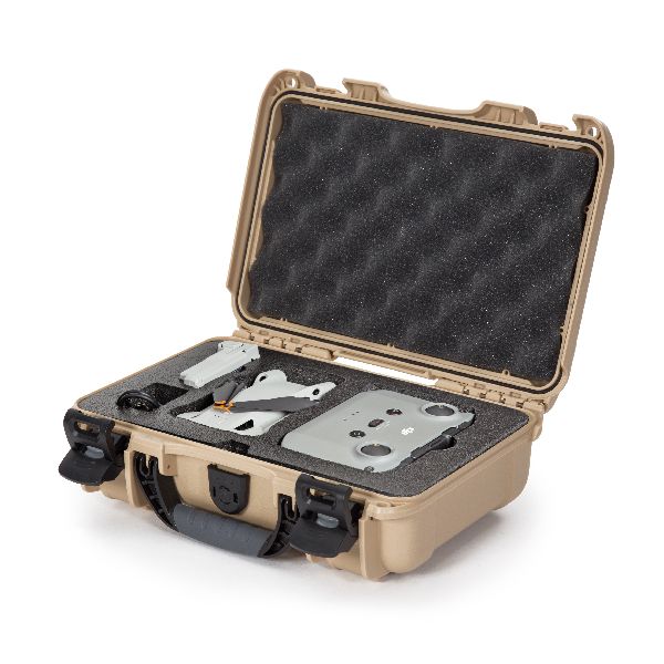 Mallette Nanuk 909 Tan avec Mousse Pré-Coupé pour DJI Mini 3 Pro