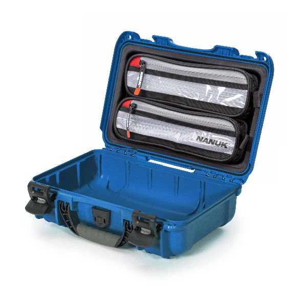 Mallette Nanuk 909 Bleu avec Organisateur de Couvercle