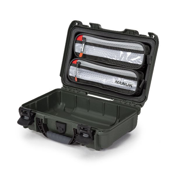 Mallette Nanuk 909 Olive avec Organisateur de Couvercle