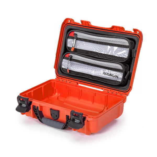 Mallette Nanuk 909 Orange avec Organisateur de Couvercle