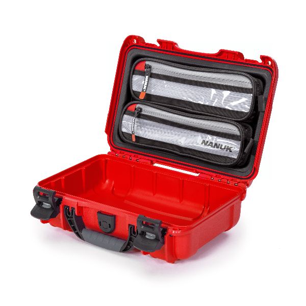 Mallette Nanuk 909 Rouge avec Organisateur de Couvercle