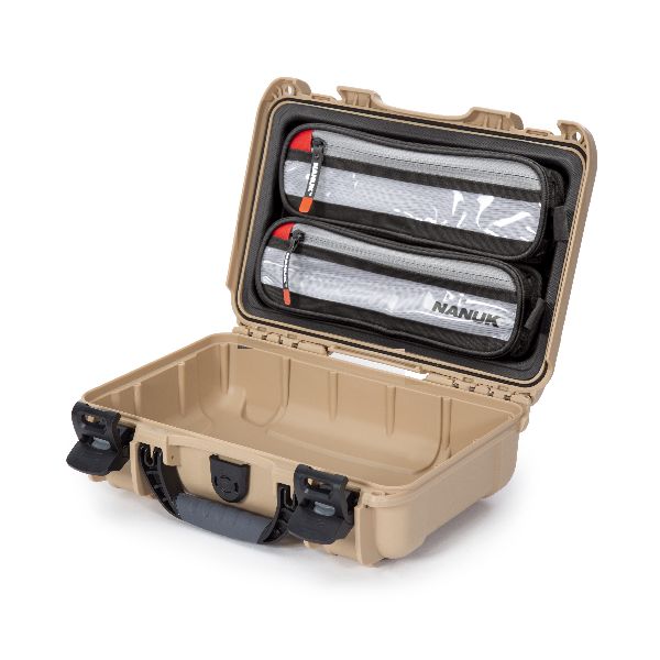 Mallette Nanuk 909 Beige avec Organisateur de Couvercle