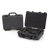 Mallette Nanuk 910 Graphite avec Mousse Pré-Coupé pour Deux Pistolets Glock®