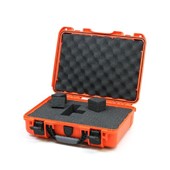 Case Nanuk 910 Orange with Cubed Foam