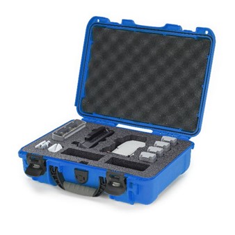 Case Nanuk 910 Blue with Pre-Cut DJI™ Mavic Mini SE Fly More Foam