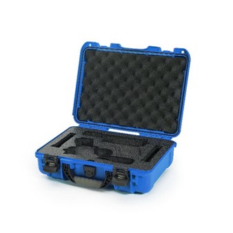 Case Nanuk 910 Blue with Pre-Cut Glock® 2 Up Pistol Pistol Foam