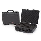 Mallette Nanuk 910 Graphite avec Mousse Pré-Coupé pour Deux Pistolets Classiques