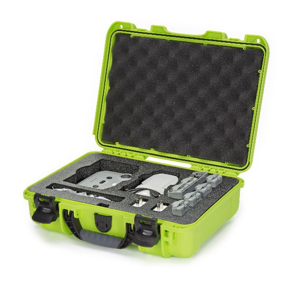 Mallette Nanuk 910 Lime avec Mousse Pré-Coupé pour DJI™ Mavic Mini 2 Fly More