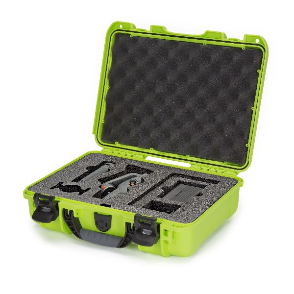 Mallette Nanuk 910 Lime avec Mousse Pré-Coupé pour un DJI 6 VLOG Combo