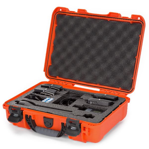 Mallette Nanuk 910 Orange avec Mousse Pré-Coupé pour système Sennheiser™ ENG ou Senal™